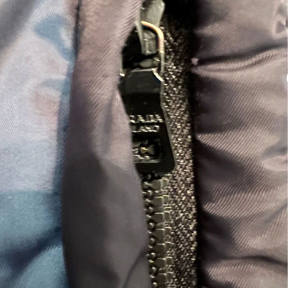 🎉HP🎉 PRADA Black Nylon Double Zip Jacket - Size 40/Small - Picture 9 of 15